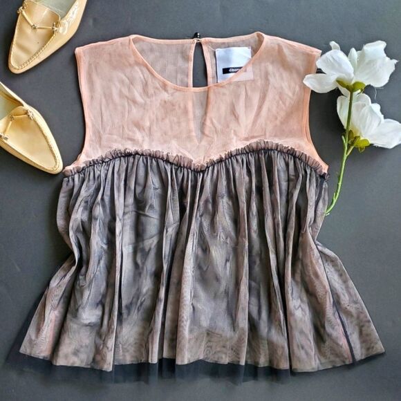 Dmora baby doll Blouse - Picture 1 of 10